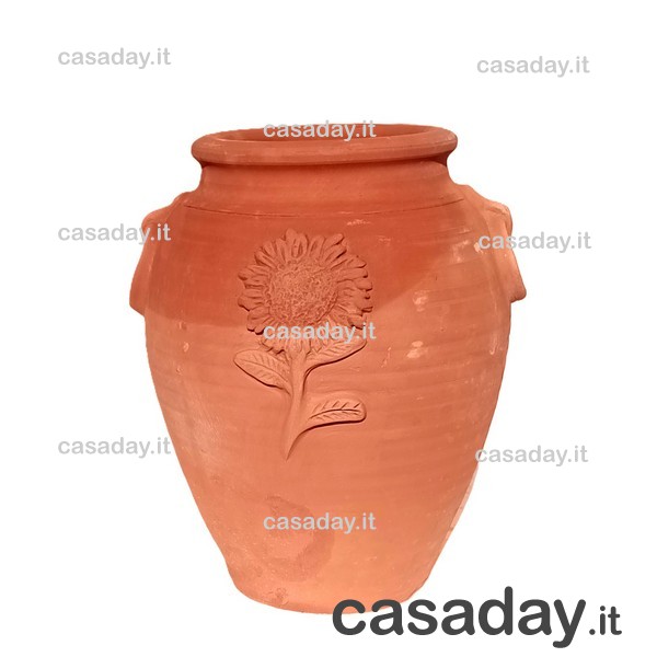 ORCIO COCCIO ANELLI-SOLE H.45 terrecotte toscane